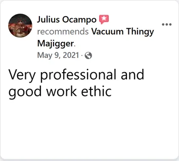 Facebook recommendation from a customer